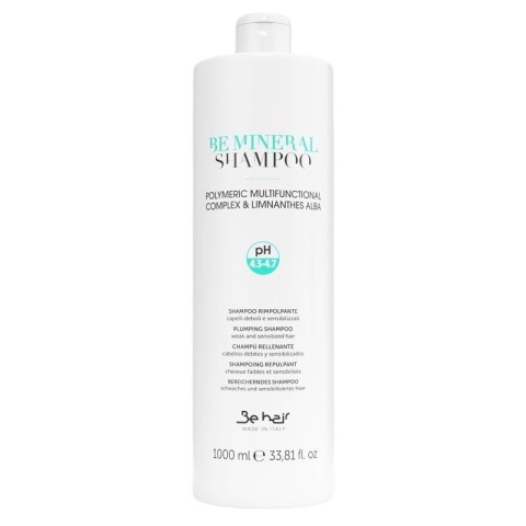 Be Hair Be Mineral Szampon Mineralny + Maska Mineralna do Włosów Suchych 2x1000ml