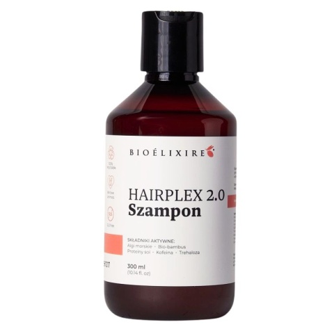 Bioelixire Hairplex 2.0 Szampon + Odżywka Regenerująca do Włosów Zniszczonych 2x300ml