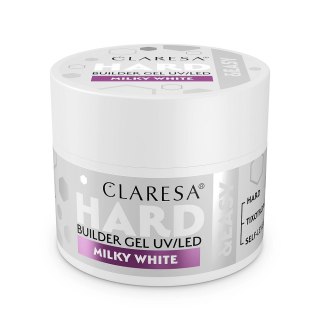 Claresa Hard&Easy Builder Gel żel budujący Milky White 45g