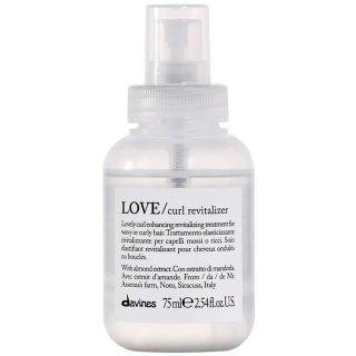 Davines Essential Haircare Love Curl Revitalizer rewitalizująca mgiełka do włosów falowanych i kręconych 75ml