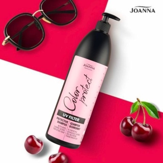Joanna Professional Filtr UV Szampon ochronny + Odżywka do Włosów Farbowanych Ochrona Koloru 2x1000ml
