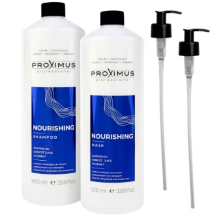 Proximus Nourishing Szampon + Maska Nawilżająca do Włosów Suchych 2x1000ml