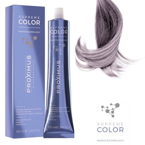 Proximus farba Supreme Color 8.12 Jasny Popielato Fioletowy Blond