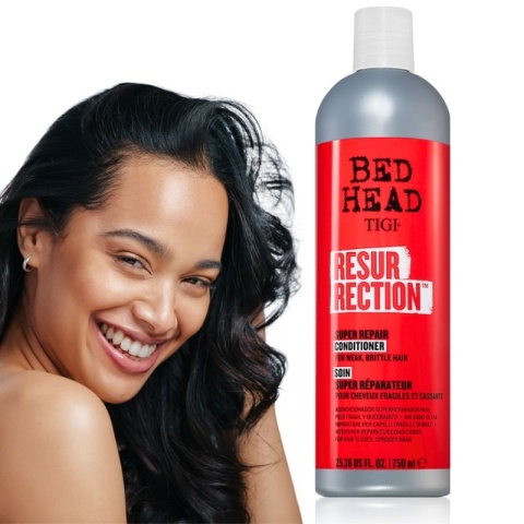 Tigi Bed Head Resurrection Szampon + Odżywka Regenerująca do Włosów Zniszczonych 2x750ml