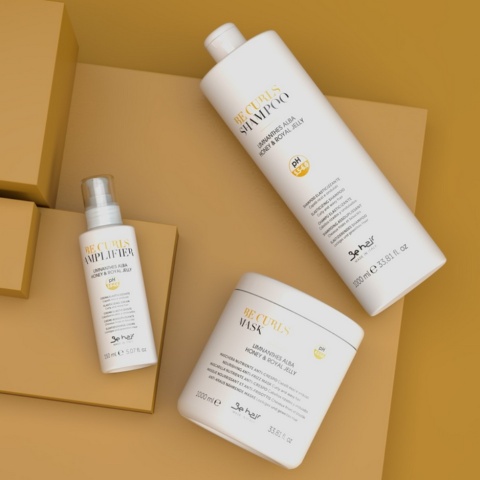 Be Hair Be Curls Amplifier Krem do Włosów Kręconych i Falowanych 150 ml