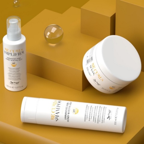 Be Curls Maska do włosów kręconych, zapobiegająca puszeniu się włosów 300 ml