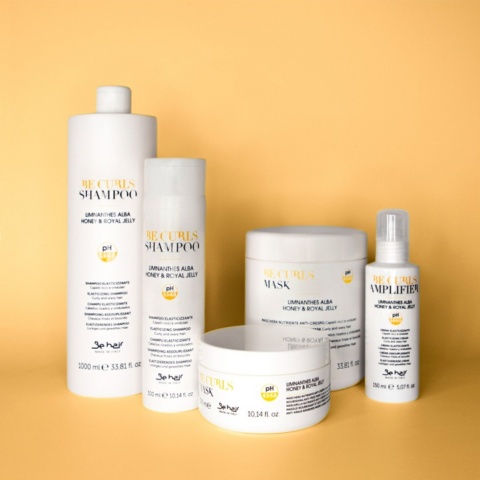 Be Curls Maska do włosów kręconych, zapobiegająca puszeniu się włosów 300 ml