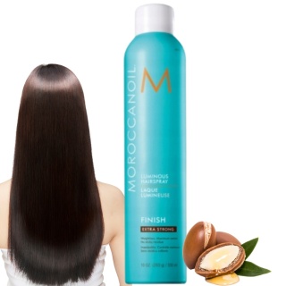 Moroccanoil Extra Strong Lakier do Włosów z Efektem Nabłyszczenia 330 ml