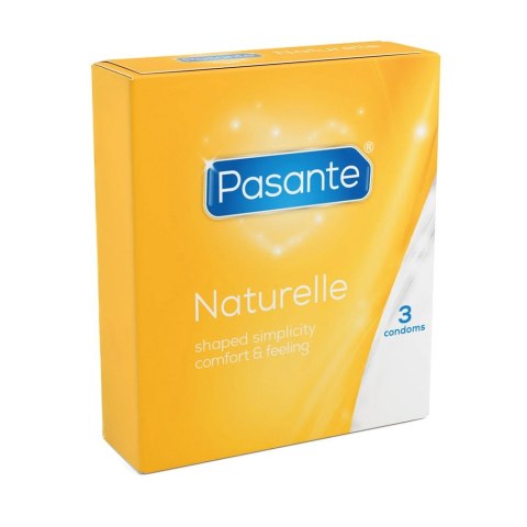 Pasante Naturelle klasyczne prezerwatywy 3szt