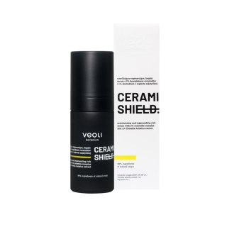 Veoli Botanica Ceramide Shield nawilżająco-regenerujące bogate serum z 3% kompleksem ceramidów i 1% ekstraktem z wąkroty azjatyckiej 30ml