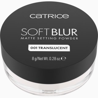 Catrice Soft Blur Matte Setting Powder sypki puder utrwalający 001 Translucent 8g