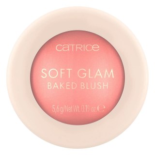 Catrice Soft Glam Baked Blush róż wypiekany rozświetlający 010 On Cloud Pink 5.6g