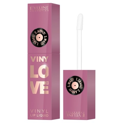 Eveline Cosmetics VinyLove długotrwała pomadka płynna z efektem winylowym 03 Bestie 4ml