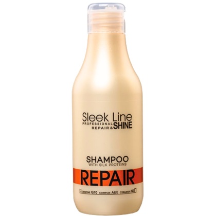 Stapiz Sleek Line Repair Szampon do Włosów Zniszczonych z Proteinami Jedwabiu 300ml