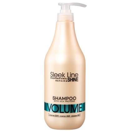 Stapiz Sleek Line Volume Szampon Zwiększający Objętość z Jedwabiem 1000ml