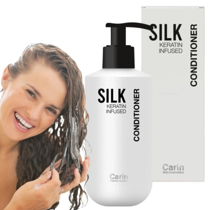 Carin Silk Keratin Odżywka Wygładzająca z Keratyną bez SLS 250ml