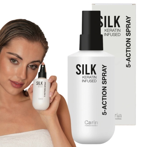 Carin Silk Keratin Spray Termoochronny z Keratyną 250ml