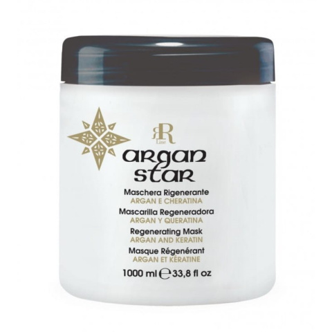 RR Argan Star, Zabieg arganowo-keratynowy Szampon 1000ml + Maska 1000ml + Spray 200ml