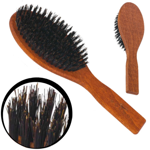 Gorgol Brush, szczotka drewniana z naturalnego włosia 10R