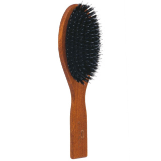 Gorgol Brush, szczotka pneumatyczna z naturalnego włosia 8R + rozczesywacz