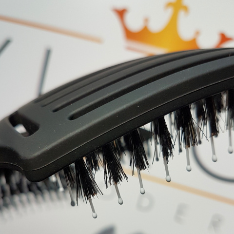 Olivia Garden Finger Brush S, szczotka do rozczesywania i masażu z włosiem dzika, mała Olivia Garden Finger Brush S, szczotka do rozczesywania i masażu z włosiem dzika, mała