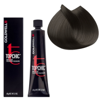 Goldwell Topchic, profesjonalna farba do włosów 3NA 60ml