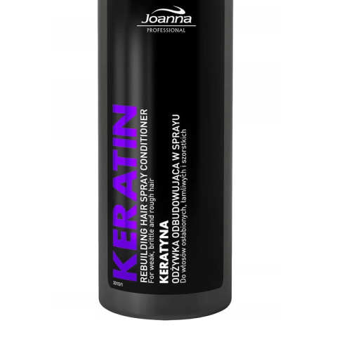 Joanna Keratin odżywka keratynowa w sprayu 300ml Joanna Keratin odżywka keratynowa w sprayu 300ml
