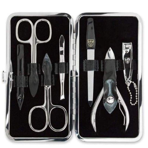 Three Swords Kellermann zestaw do paznokci solingen, czerwony, 7 elementów