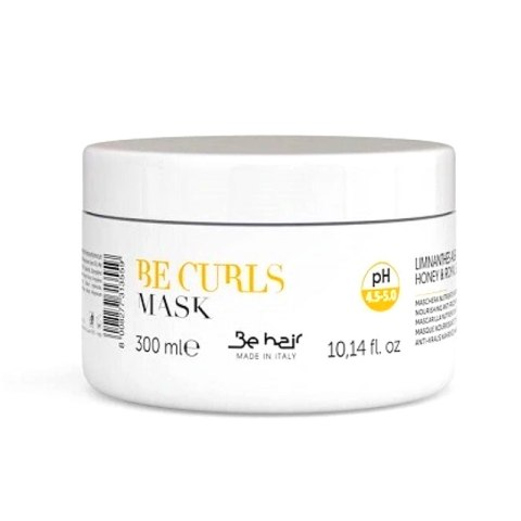 Be Curls Maska do włosów kręconych, zapobiegająca puszeniu się włosów 300 ml Be Curls Maska do włosów kręconych, zapobiegająca puszeniu się włosów 300 ml