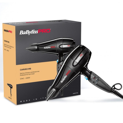 Babyliss PRO Suszarka do włosów Caruso 2400W czarna Babyliss PRO Suszarka do włosów Caruso 2400W czarna