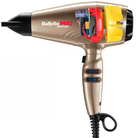 Babyliss Pro Suszarka do włosów Rapido Ferrari 2200W złota