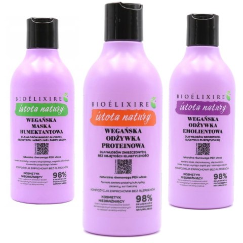 Bioelixire Istota Natury Wegańska odżywka proteinowa 400ml Bioelixire Istota Natury Wegańska odżywka proteinowa 400ml