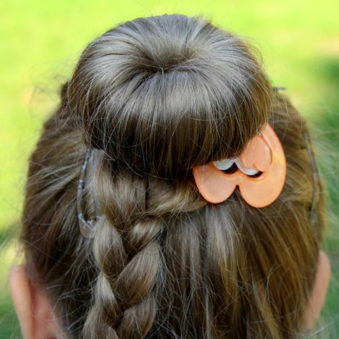 Wypełniacz do koka brąz 8cm Poniks