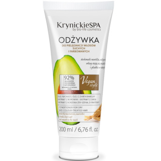 Krynickie SPA Odżywka do pielęgnacji włosów suchych i farbowanych 200ml