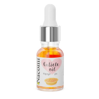 Nacomi Olejek do pielęgnacji skórek Cuticle Oil ciasto z papają 15ml