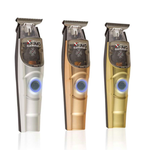 Gamma Piu X-Evo Trymer bezprzewodowy + 3 obudowy