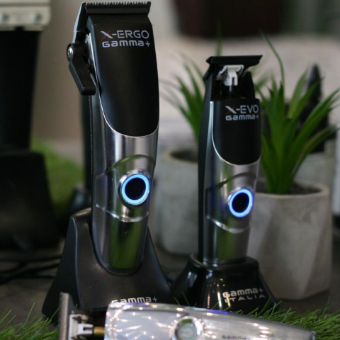Gamma Piu X-Evo Trymer bezprzewodowy + 3 obudowy