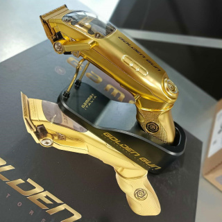 Gamma + Piu golden gun maszynka do włosów Barber mocna Fade