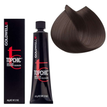 Goldwell Topchic, profesjonalna farba do włosów 5N@BK 60ml