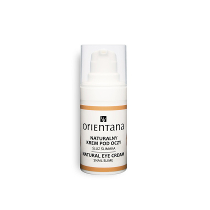 Orientana Naturalny Krem pod oczy śluz ślimaka 15ml