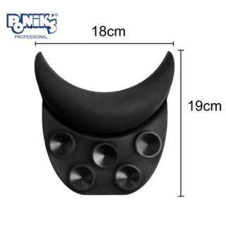 Poniks Silikonowa nakładka na myjkę fryzjerską z przyssawkami