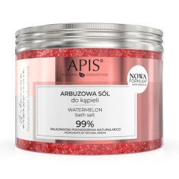 Arbuzowe Orzeźwienie aromatyczna sól do kąpieli z ekstraktem z arbuza i melona 650g APIS