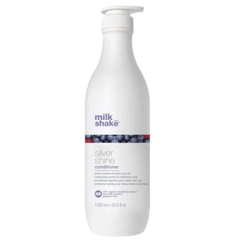 Milk Shake Silver Shine Conditioner odżywka do włosów niwelująca żółte odcienie 1000ml Milk Shake Silver Shine Conditioner odżywka do włosów niwelująca żółte odcienie 1000ml