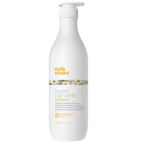 Milk Shake Sweet Camomile Conditioner rewitalizująca odżywka do włosów blond 1000ml Milk Shake Sweet Camomile Conditioner rewitalizująca odżywka do włosów blond 1000ml