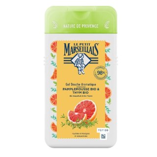 Le Petit Marseillais Aromatyczny żel pod prysznic z Bio Grejpfrutem i Bio Tymiankiem 250ml