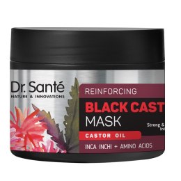 Black Castor Oil Mask regenerująca maska do włosów z olejem rycynowym 300ml Dr. Sante