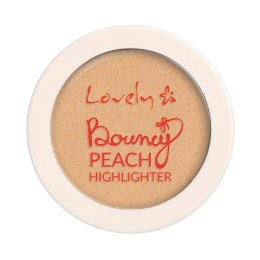 Bouncy Peach Highlighter rozświetlacz do twarzy 3.6g Lovely