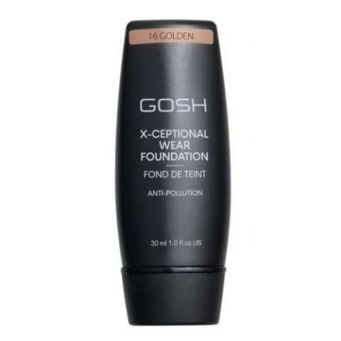 Gosh X-Ceptional Wear Foundation Long Lasting Makeup długotrwały podkład do twarzy 16 Golden 30ml Gosh X-Ceptional Wear Foundation Long Lasting Makeup długotrwały podkład do twarzy 16 Golden 30ml