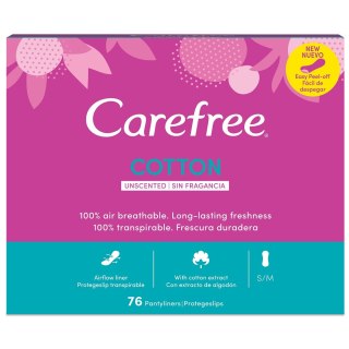 Carefree Cotton wkładki higieniczne nieperfumowane 76szt