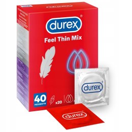 Feel Thin Mix prezerwatywy cienkie 40 szt Durex